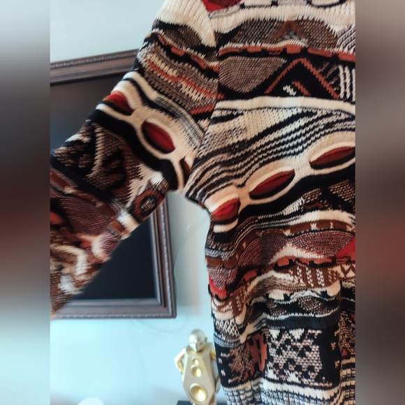 Mission Brown And White Sweater - Picture 2 of 8